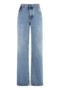 Straight leg jeans